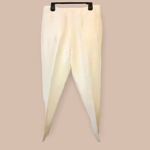 Vintage Neiman Marcus silk dress pants side zipper size 12